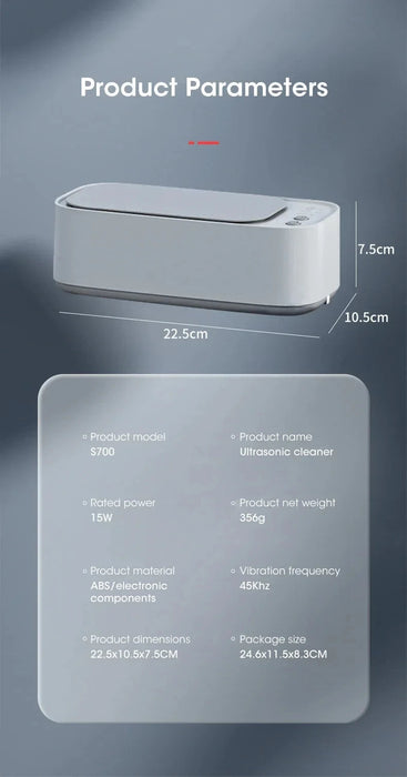 Ultrasonic Jewelry Cleaner – High Power Large Capacity Samanta Factory