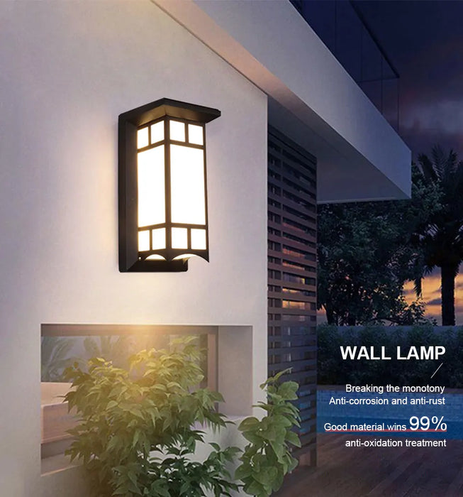 Modern LED Wall Light with Radar Motion Sensor – 16W/30W Waterproof IP55 ABS Lamp for Indoor & Outdoor Lighting - Samanta Factory