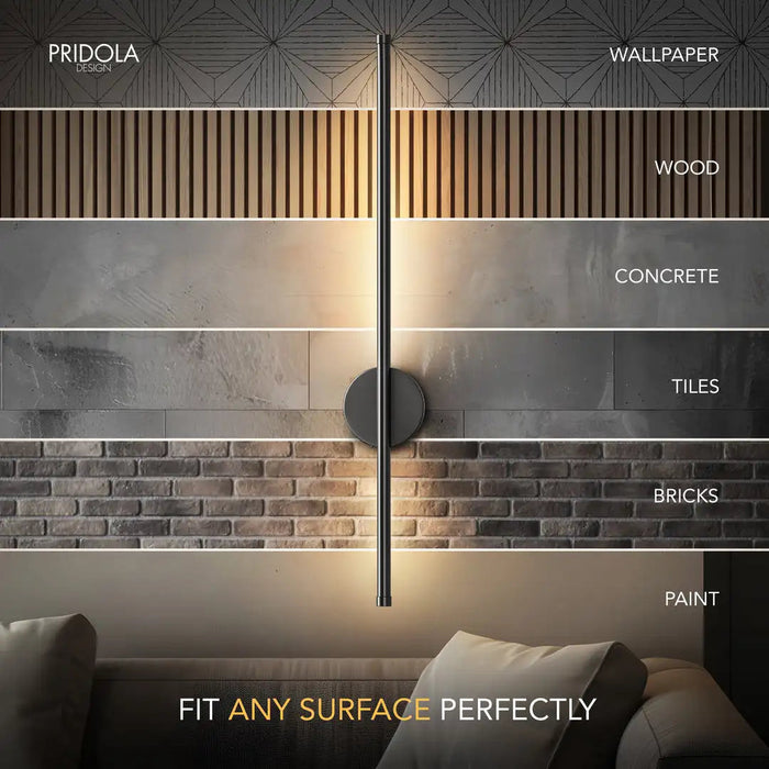 Wireless Rechargeable LED Wall Sconce – Dimmable Battery Operated Picture Light with Remote SF