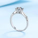 Diamond-Tested Moissanite Wedding & Anniversary Ring for Women SF