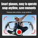 AI Smart Glasses with 6K Camera & Translation – Bluetooth Calling Music Photochromic Eyewear SF