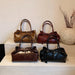 Stylish Vegan Leather Tote Bag with Tassel Detail and Spacious Interior - Samanta Factory