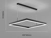 Modern LED Ring Pendant Light – Dimmable Multi-Color Ceiling Fixture for Living & Bedroom Spaces - Samanta Factory