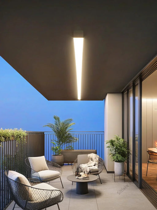 Modern waterproof LED outdoor wall lamp for balcony and garden lighting