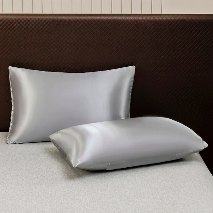 KISS NEST Satin Bed Sheet Set – Smooth 200TC Polyester, Twin to King Sizes - Samanta Factory