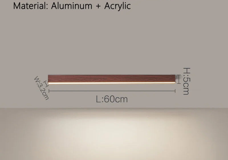 Modern LED Ceiling Light – Sleek Aluminum Design for Home Interiors - Samanta Factory