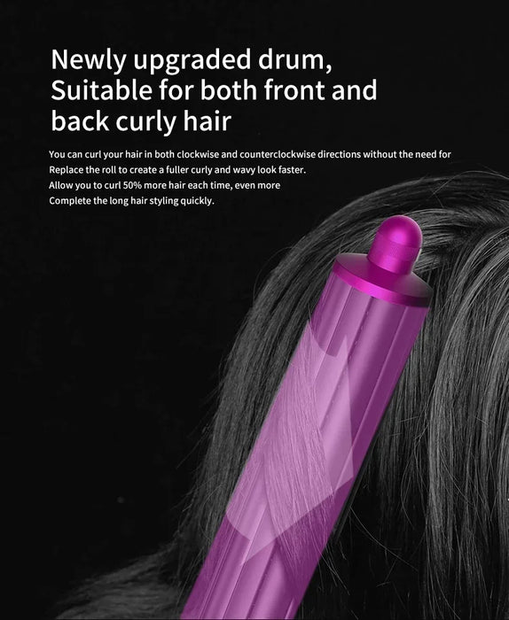 Professional Hair Dryer & Styler – Coanda Airflow with Curling, Straightening & Anti-Frizz Nozzles