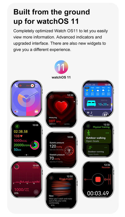 Smartwatch DT Watch 10 – 100+ Sports Modes & Waterproof Design SF