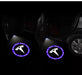 Tesla 2Pcs Car Door Projector Welcome Lights Accessories For Tesla Model 3 S X Y Cybertruck Roadster SpaceX Car Accessories - Samanta Factory