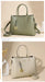 Elegant Commuter Tote Bag – Spacious Unisex Handbag with Detachable Strap - Samanta Factory