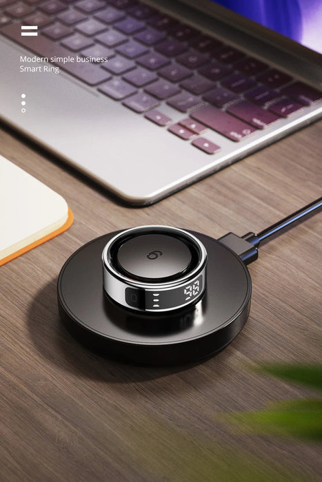 Smart Health Ring – Touchscreen Activity & Wellness Tracker SF