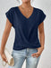 V-Neck Blouse - Casual Elegance for Office & Summer Days - Samanta Factory