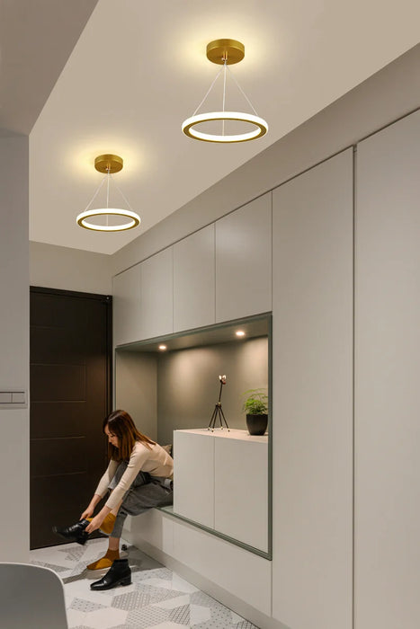 LED Dining Table Pendant Light – Dimmable Brightness & Color with Adjustable Height - Samanta Factory