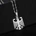 Eagle Pendant Necklace – Patriotic Unisex Chain SF