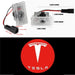 Tesla 2Pcs Car Door Projector Welcome Lights Accessories For Tesla Model 3 S X Y Cybertruck Roadster SpaceX Car Accessories - Samanta Factory