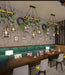 Wrought Iron Chandelier – Multi-Head Vintage Pendant Light for Restaurants & Hotels - Samanta Factory