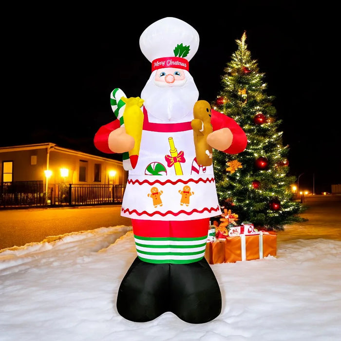 Inflatable Santa Claus Decoration – Outdoor Christmas Yard Display
