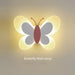 Butterfly Wall Light – LED Acrylic Lamp for Kids Room in Blue, Pink, or White