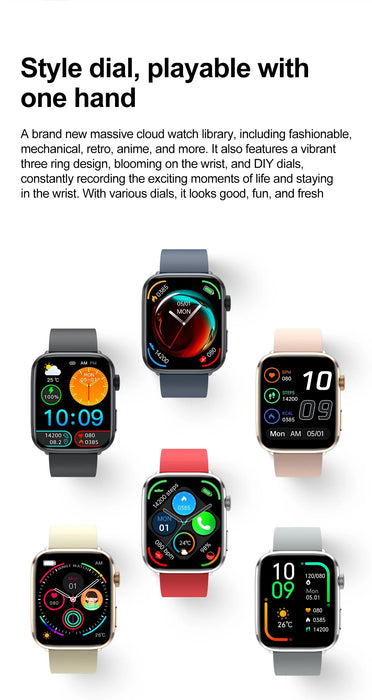 Women’s Smart Watch – AMOLED Health Tracking SF