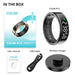 Smart Health Ring – Touchscreen Activity & Wellness Tracker SF