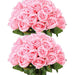 Velvet Artificial Roses – Real Touch 50PCS Bouquet for DIY & Decor Samanta Factory