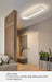 Modern LED Ceiling Light – Long Surface-Mounted Fixture with Dimmable Brightness - Samanta Factory