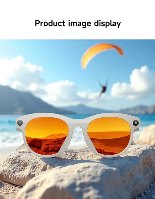 8K AI Smart Glasses with Camera & Translation – Bluetooth Calling Voice Assistant Eyewear SF