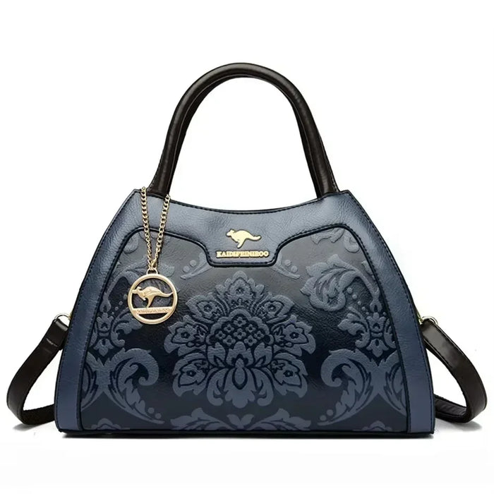 High-Quality PU Leather Handbag for Women – Animal Print Casual Tote, Versatile Fashion Bag - Samanta Factory