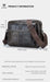 Leather Business Shoulder Bag – Soft Men’s Work Messenger Bag SF