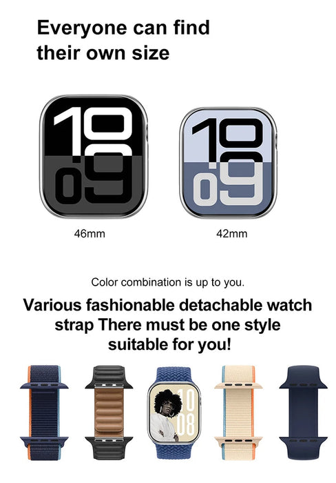 Smartwatch DT Watch 10 – 100+ Sports Modes & Waterproof Design SF