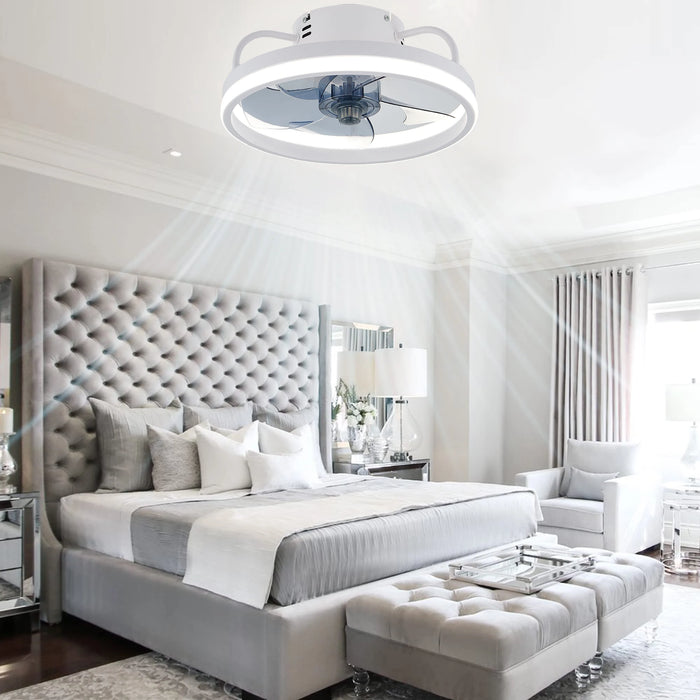 Smart Ceiling Fan with Light – Remote Controlled Modern LED Ceiling Fixture