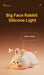 Cute Rabbit Night Light Silicone Lamp – Touch Sensor Soft LED Kids Sleep Light SF