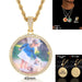 Custom Photo Necklace – Personalized Medallion Picture Pendant Chain SF