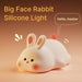 Cute Rabbit Night Light Silicone Lamp – Touch Sensor Soft LED Kids Sleep Light SF