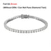 Moissanite Tennis Bracelet – Certified 925 Sterling Silver with D Color VVS1 Stones - Samanta Factory