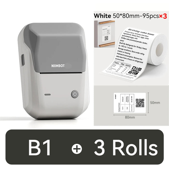 Thermal Label Maker – Bluetooth Portable Printing Samanta Factory