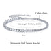 Luxury D Color Round Cut Bracelet for Men & Women - Samanta Factory