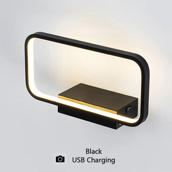 Modern Wall Light – Infinite Dimming LED for Bedroom & Living Room Ambience