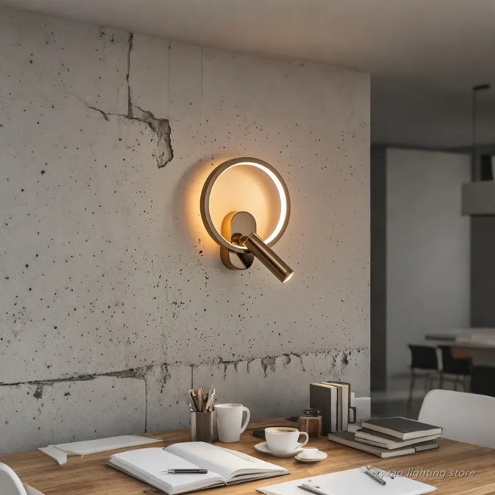 Nordic Style Rotatable Wall Lamp – 350° Adjustable Spot Light for Bedroom & Living Room Décor - Samanta Factory