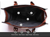Luxury Crocodile Pattern Handbag – Large Capacity Vintage Women’s Leather Tote Shoulder Bag SF
