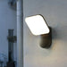 Outdoor LED Wall Lamp with PIR Motion Sensor – Waterproof IP65 12W Aluminum Light for Porch & Garden - Samanta Factory