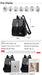 Women’s Leather Backpack – Fashionable White Shoulder Bag for Travel & School - Samanta Factory