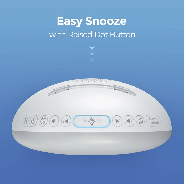 Sunrise Alarm Clock & Sound Machine – All-in-One Sleep Aid with Nature Sounds & Gentle Wake-Up Light