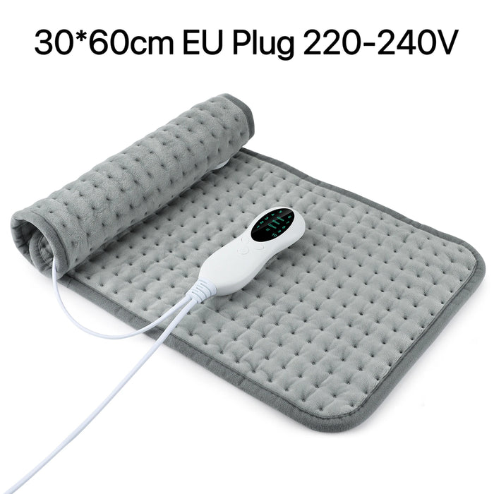 Electric Heating Pad – Adjustable 10-Level Temperature & 3-Timer Settings for Full-Body Relief - Samanta Factory