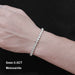 Moissanite Tennis Bracelet – Certified 925 Sterling Silver with D Color VVS1 Stones - Samanta Factory