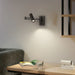 Dimmable Modern LED Wall Lamp with Rocker Arm – Wall-Mounted for Bedroom and Dining Room Lighting