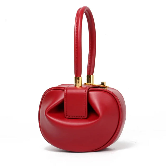 Leather Bucket Bag – Stylish Shoulder Handbag for Women - Samanta Factory