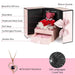 Eternal Preserved Rose Gifts – Moss Bear & Jewelry Box with “I Love You 100 Languages” Necklace - Samanta Factory