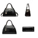 High-Quality PU Leather Handbag for Women – Animal Print Casual Tote, Versatile Fashion Bag - Samanta Factory