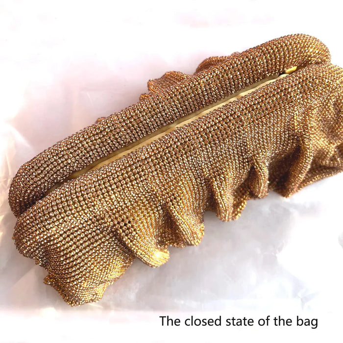 Metallic Clutch Bag – Shiny Casual for Women SF